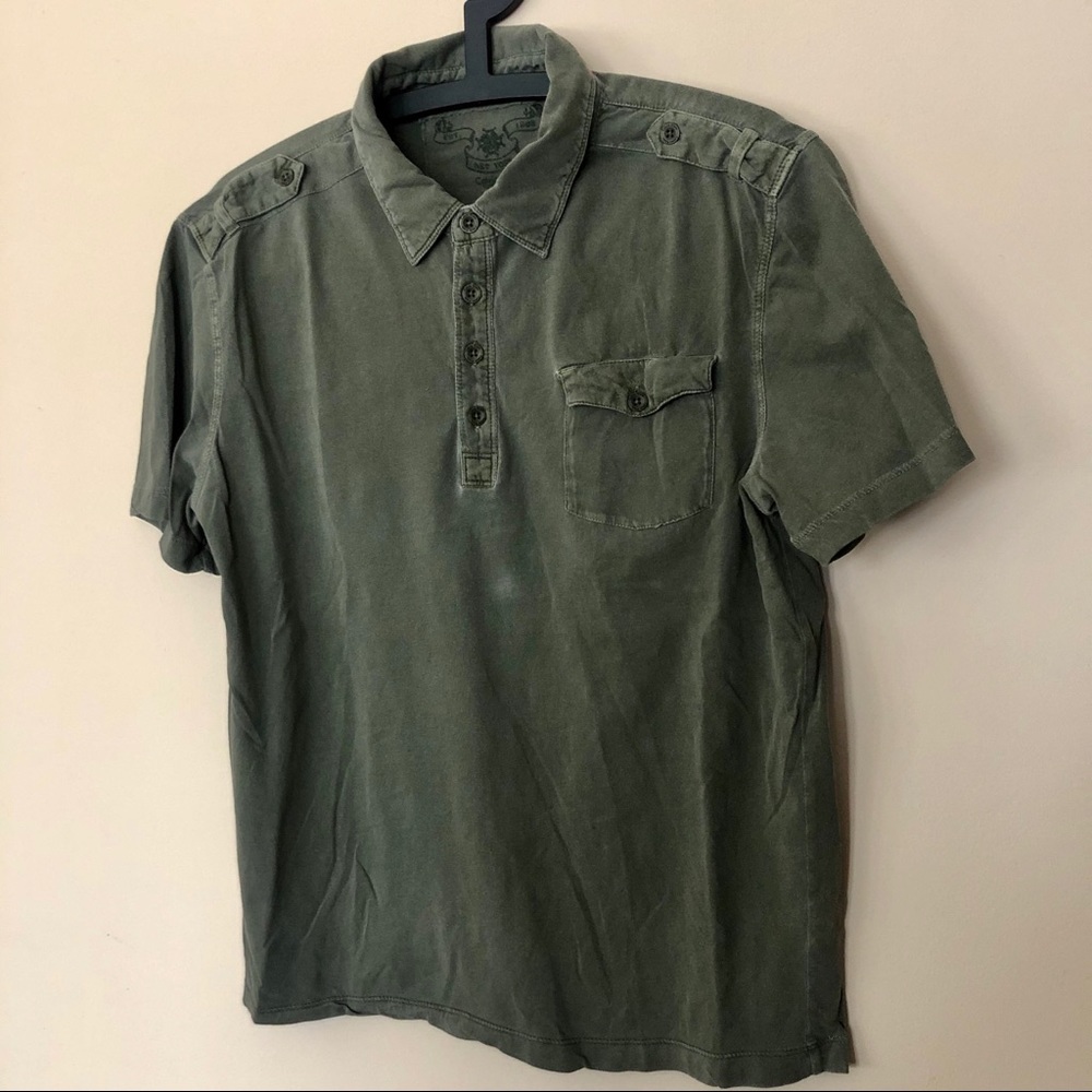 Men’s Calvin Klein Faded Green Polo